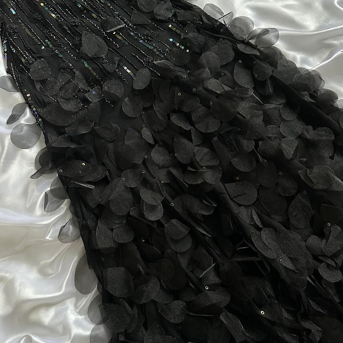 Black shiny elegant spaghetti strap sequined long ball gown prom dress evening dress party dress gh3142
