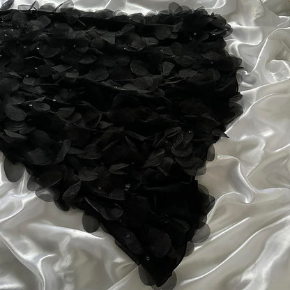 Black shiny elegant spaghetti strap sequined long ball gown prom dress evening dress party dress gh3142