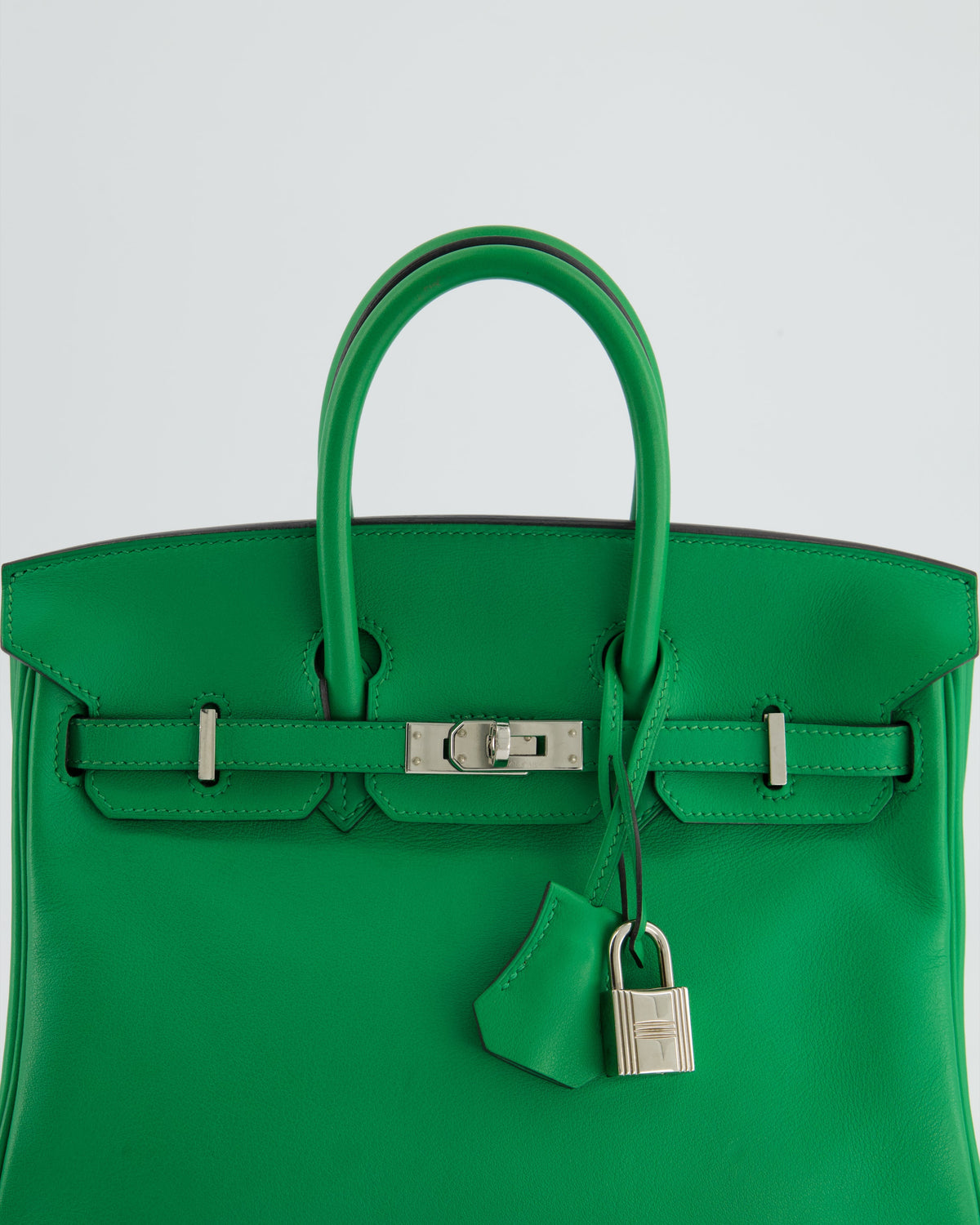 *FIRE PRICE* Hermès Birkin Bag 25cm Bamboo in Swift Leather with Palladium Hardware Bag