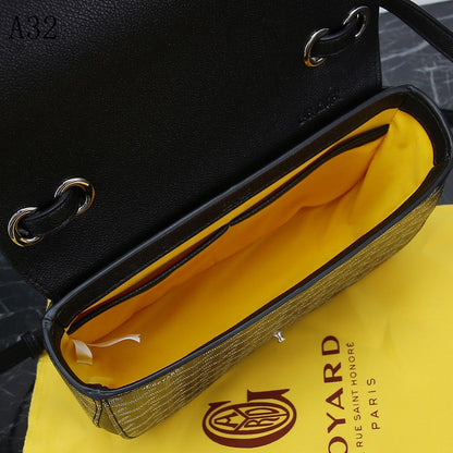 GOYARD SEAL CLASP THE 233 BAG BLACK 25CM