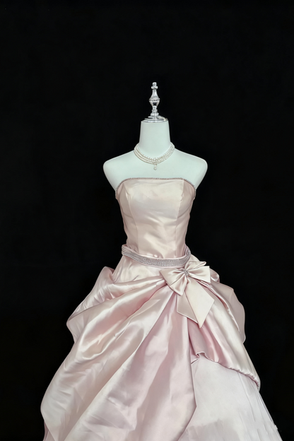 girlhomeshops- Pink Princess Sweet and Elegant Ball Dress gh6216