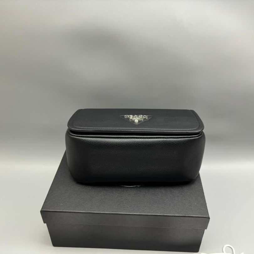 Prada Small Shoulder Bag In Black 23cm