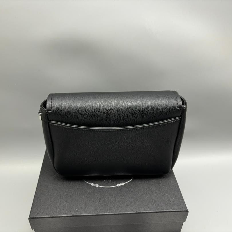 Prada Small Shoulder Bag In Black 23cm