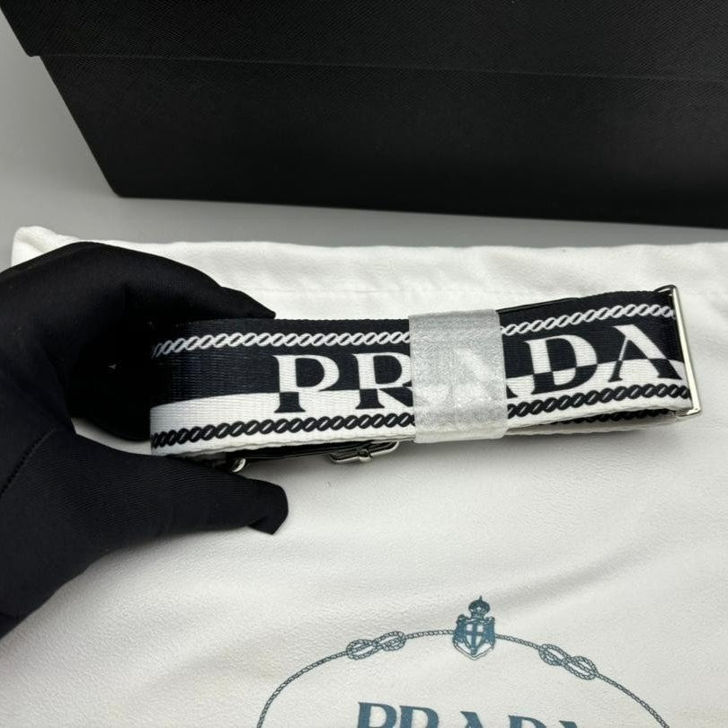 Prada Small Shoulder Bag In Black 23cm