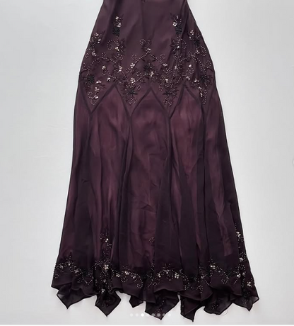 Gorgeous Elegant Exquisite Beaded A-line Spaghetti Strap Long/Short Tulle Chiffon Ball Gown Birthday Party Dress Evening Dress Prom Dress gh4106