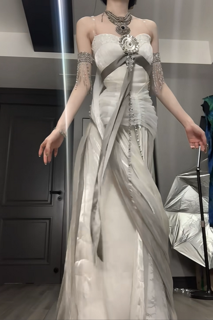 Moonlight Bright Fairy Dress Long tulle  gh6792