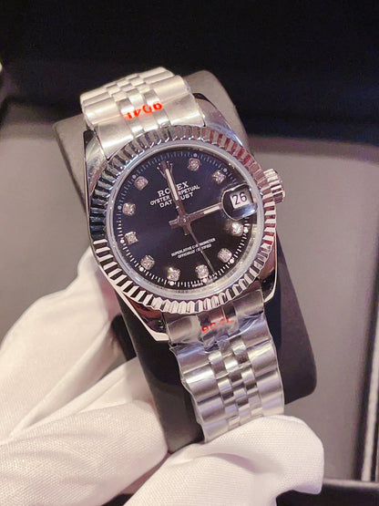 Rolex Datejust 31 White Gold With Black 40Mm