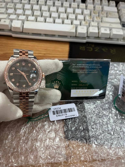 Rolex Datejust Diamond Dial 36Mm