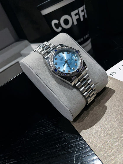 Rolex Datejust White Gold Ice Blue Diamond 36Mm