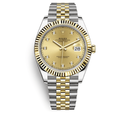 Rolex Datejust Gold Watch 41Mm