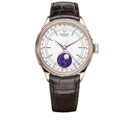 Rolex Cellini Moonphase White
