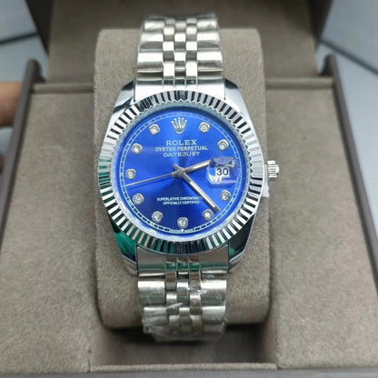 Rolex Datejust Navy Blue Watch 41Mm