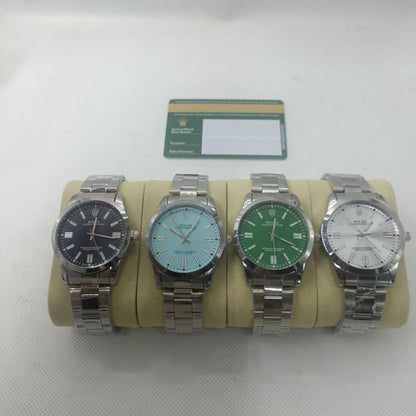 Rolex Oyster Perpetual Watch 41Mm Green Dial