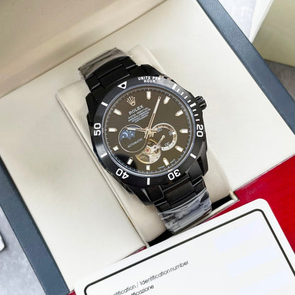 Rolex Oyster Perpetual Cosmograph Moonphase Black Dial 40Mm
