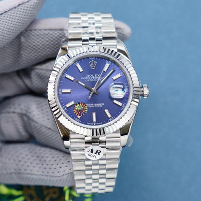 Rolex Datejust Jubilee Champagne Navy Blue 36Mm