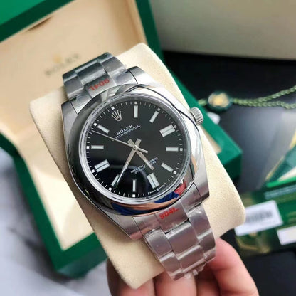 Rolex Oyster Perpetual Black 41Mm