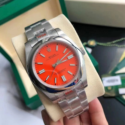 Rolex Oyster Perpetual Red 36Mm