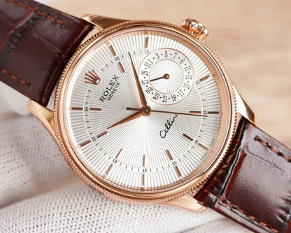 Rolex Cellini Date White Dial And Everose Gold 39Mm