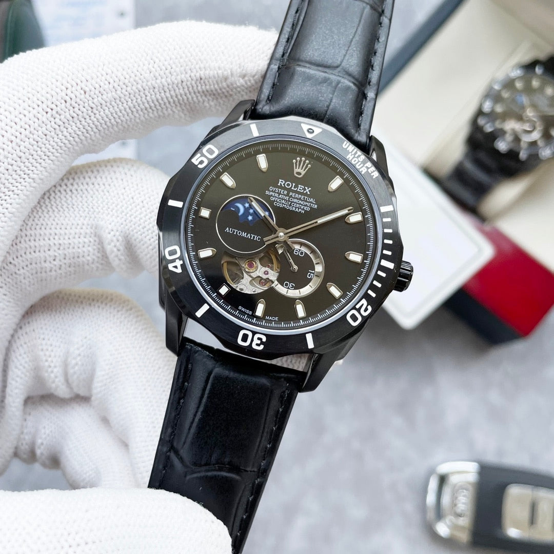 Rolex Oyster Perpetual Cosmograph Moonphase Black Dial 40Mm