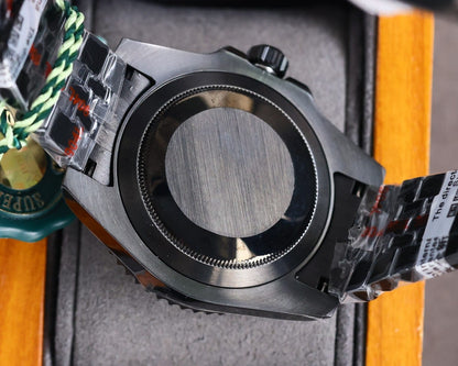 Rolex Oyster Gmt-Master Ii Watch Black Skull Pattern 40Mm
