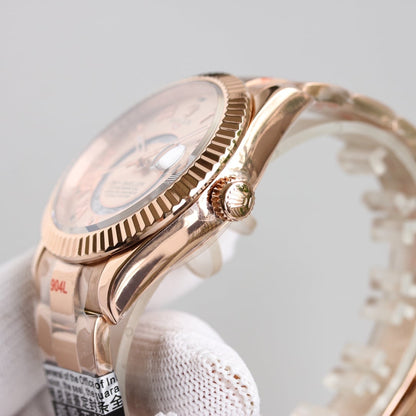Rolex Oyster Perpetual Watch 42Mm Everose Gold