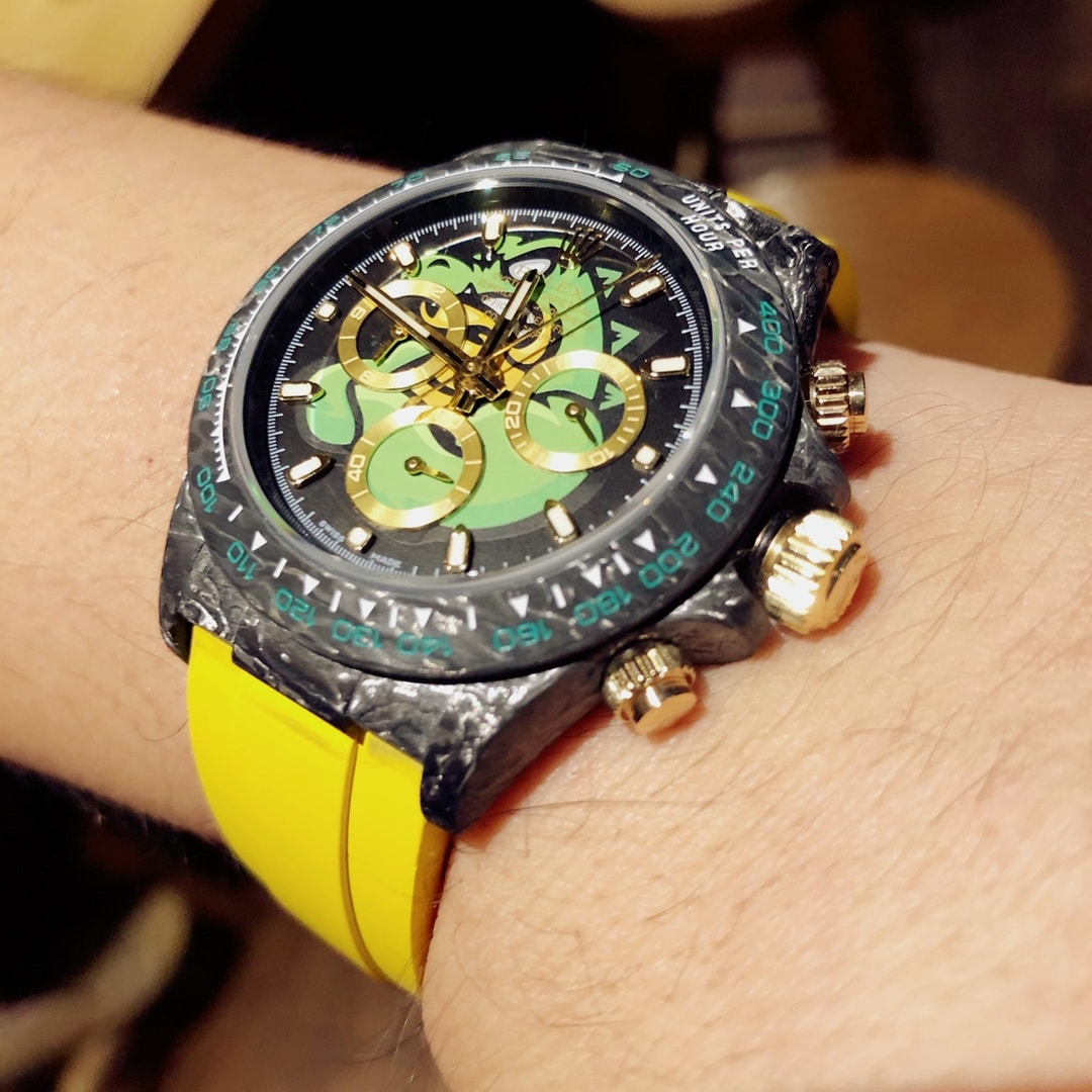 Rolex Cosmograph Daytona Carbon Fiber Dinosaur 40Mm