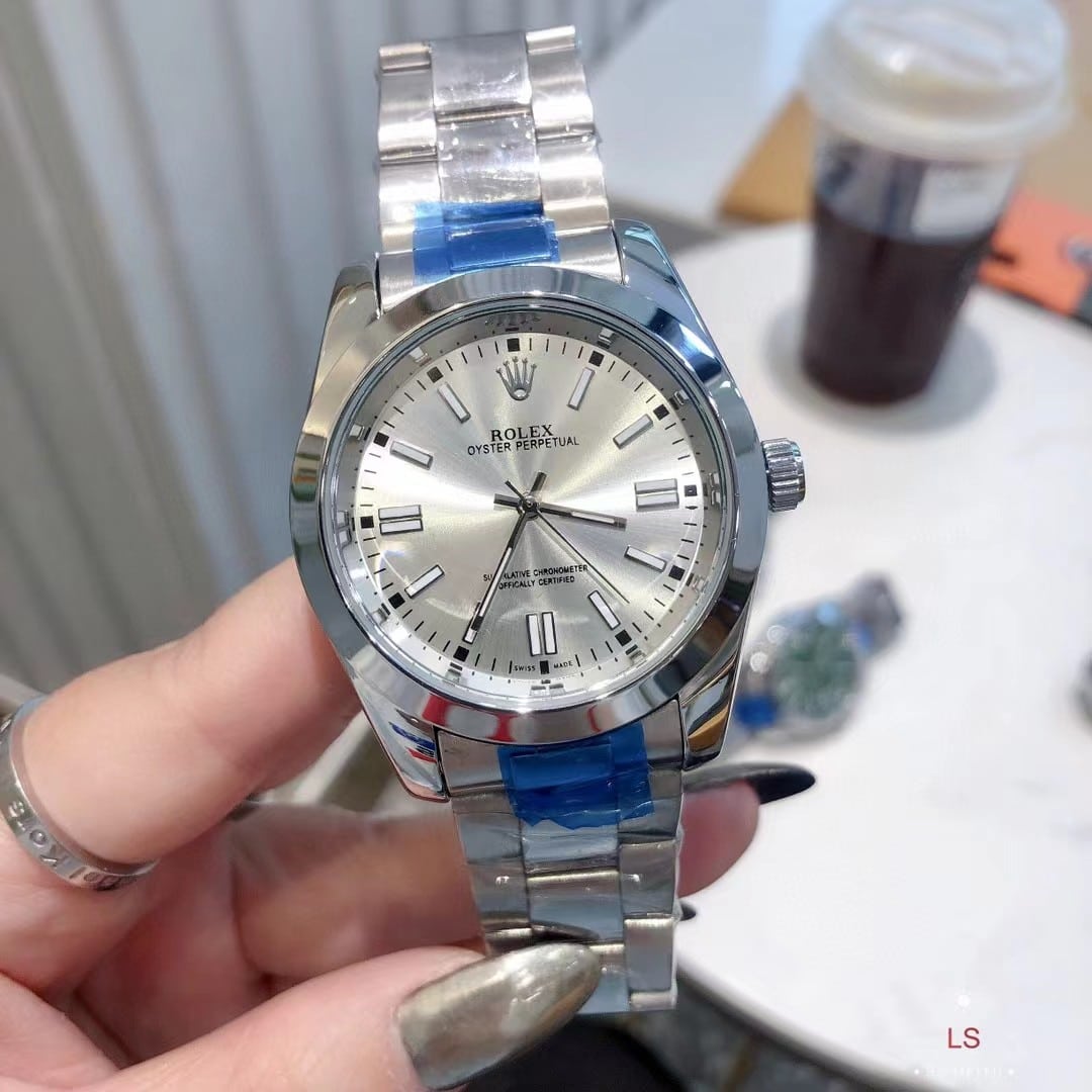 Rolex Oyster Perpetual Watch 41Mm Silver Dial