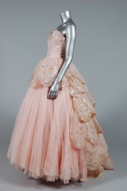 Pink Sweetheart Layered Tulle Lace Ball Gown Prom Dress  cc2304