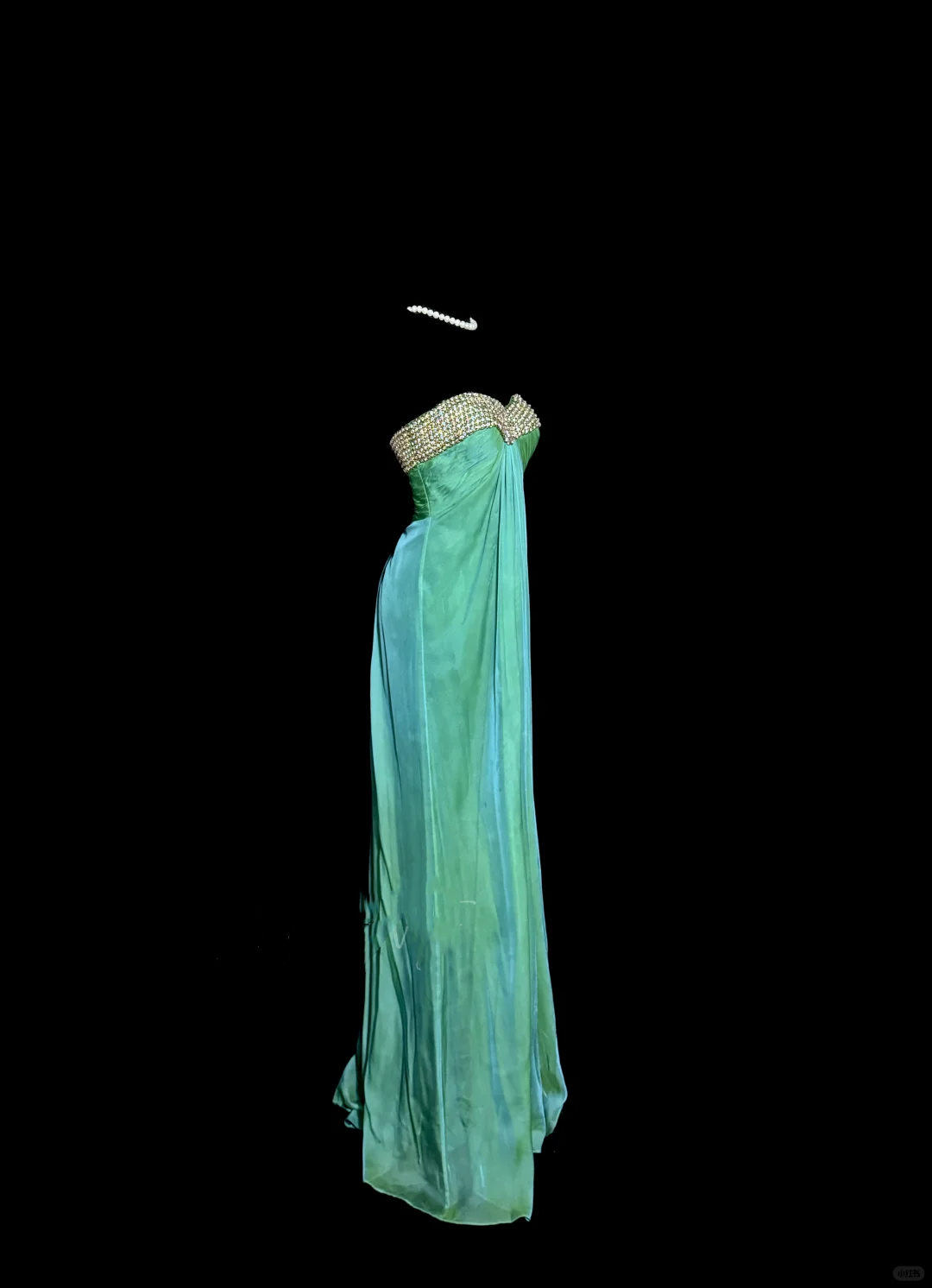 Vintage Mermaid Sweetheart Green Long Prom Gown Fairy Prom Dresses