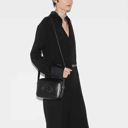 Gucci Blondie Mini Shoulder Bag Black 20Cm 820429 AAEDB 1000 20