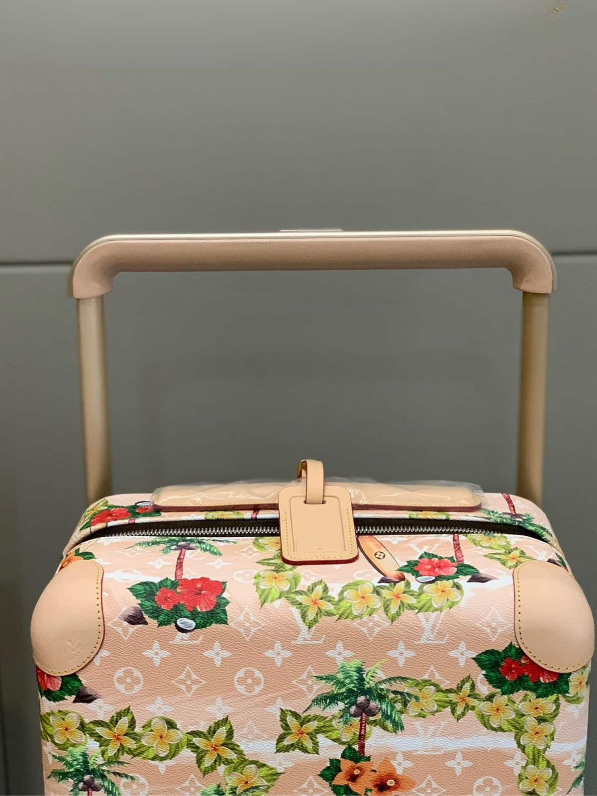 Louis Vuitton Horizon 55 Suitcase Monogram Surfin Coated Canvas Sand 55Cm M24798