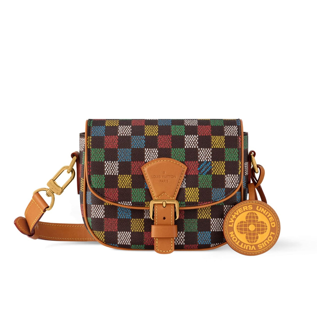 LOUIS VUITTON MONTSOURIS MESSENGER PM DAMIER EBENE 20CM N00147