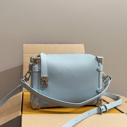 Louis Vuitton Side Trunk MM Bleu Olympe 23Cm M25067