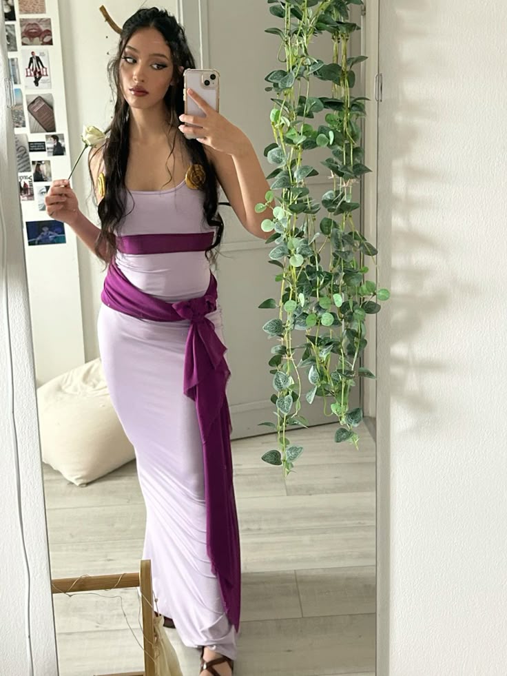 Charming Purple Strapless Mermaid Long Prom Dress Evening Dress TP2617