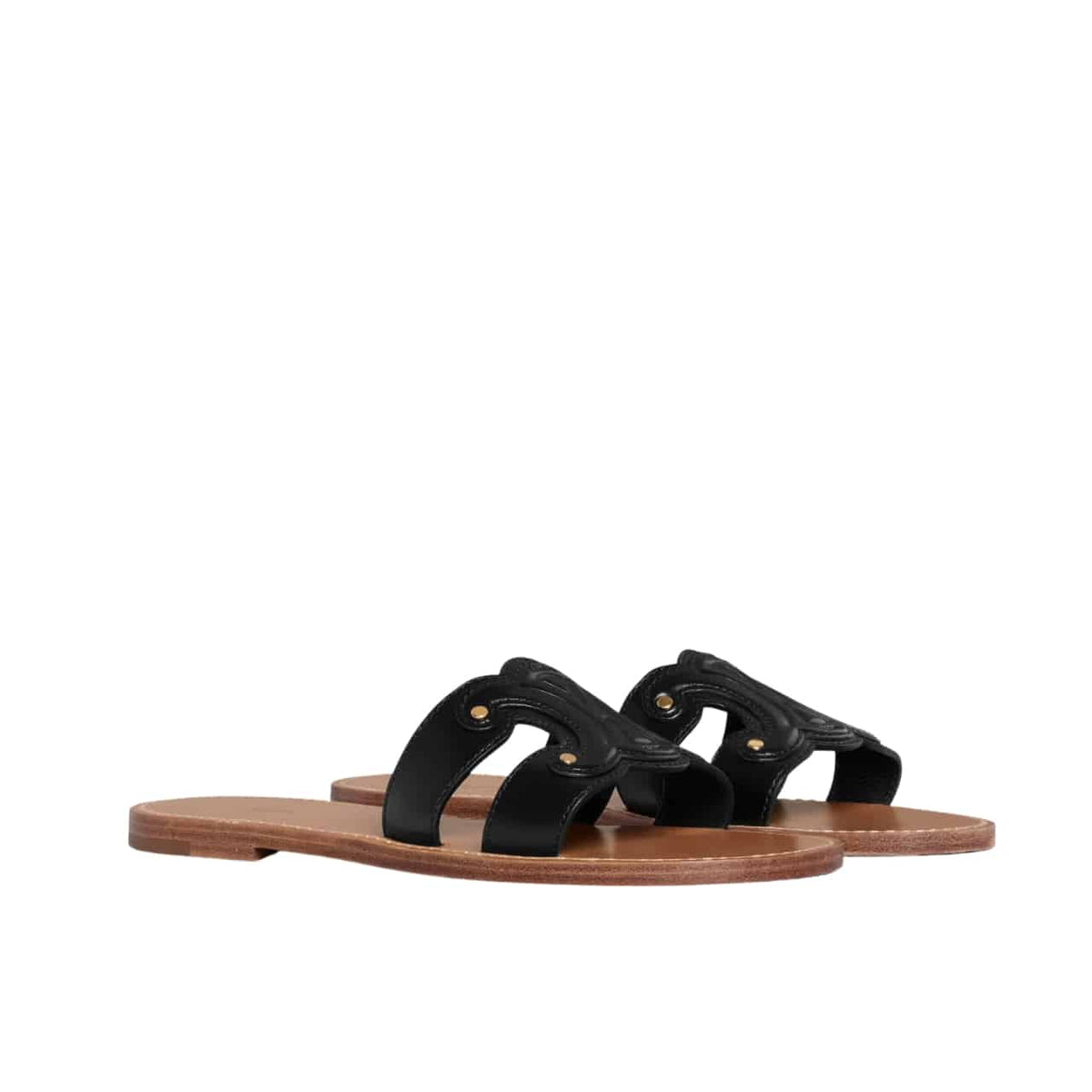 CELINE MARINA MULE BLACK