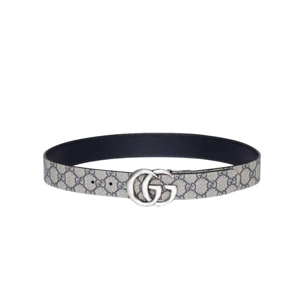 GUCCI GG MARMONT REVERSIBLE BELT BEIGE 627055 92TIN 4075