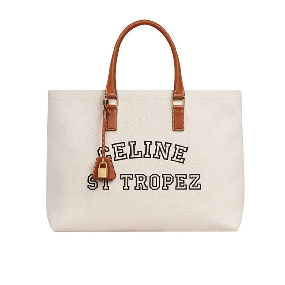 CELINE CABAS HORIZONTAL ST TROPEZ BEIGE 33CM
