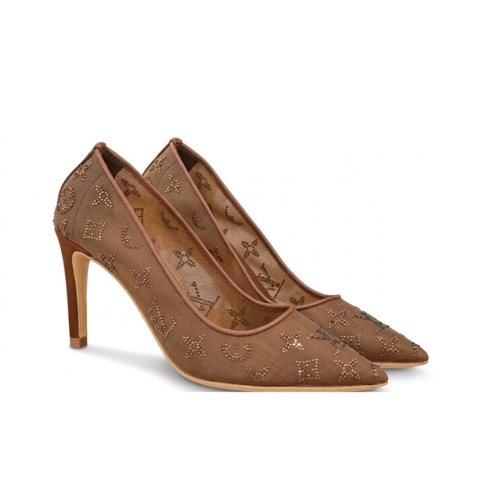 Louis Vuitton Gala Pump Brown 1AIFJD