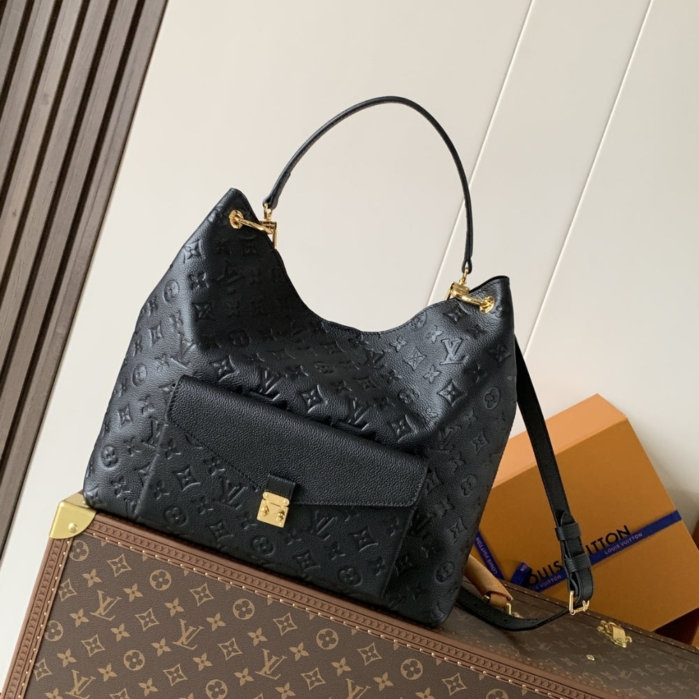 Louis Vuitton Hobo Métis Black 35cm M27189