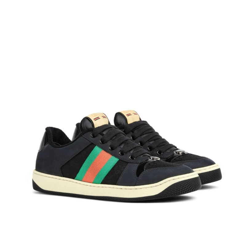 Gucci Women Screener Sneaker Black