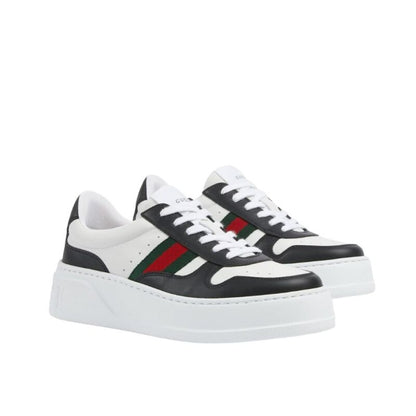 Gucci Women Chunky Trainers Black And White