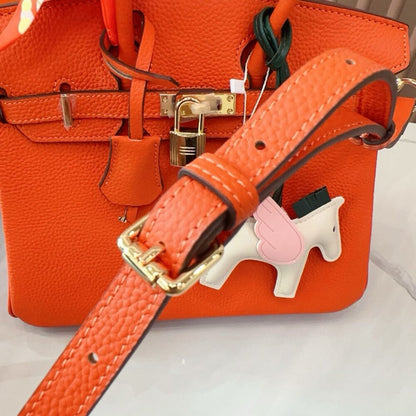 Hermes Birkin 25 Bag Togo Flame Orange 25Cm