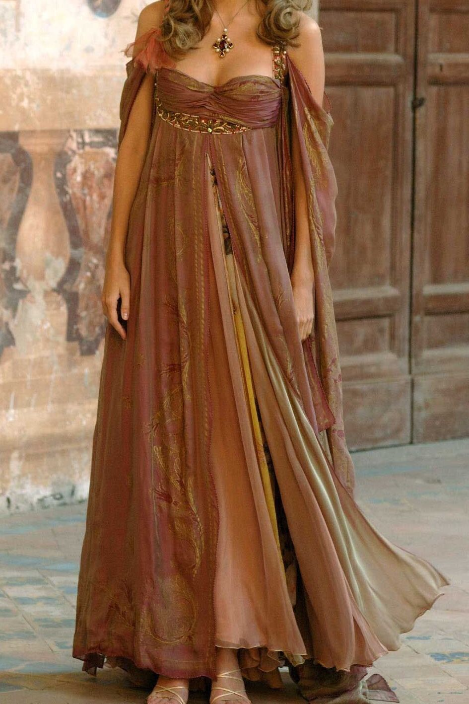 Vintage Off The Shoulder Chiffon Beaded Long Evening Dress Formal Birthday Prom Dress Party Gown