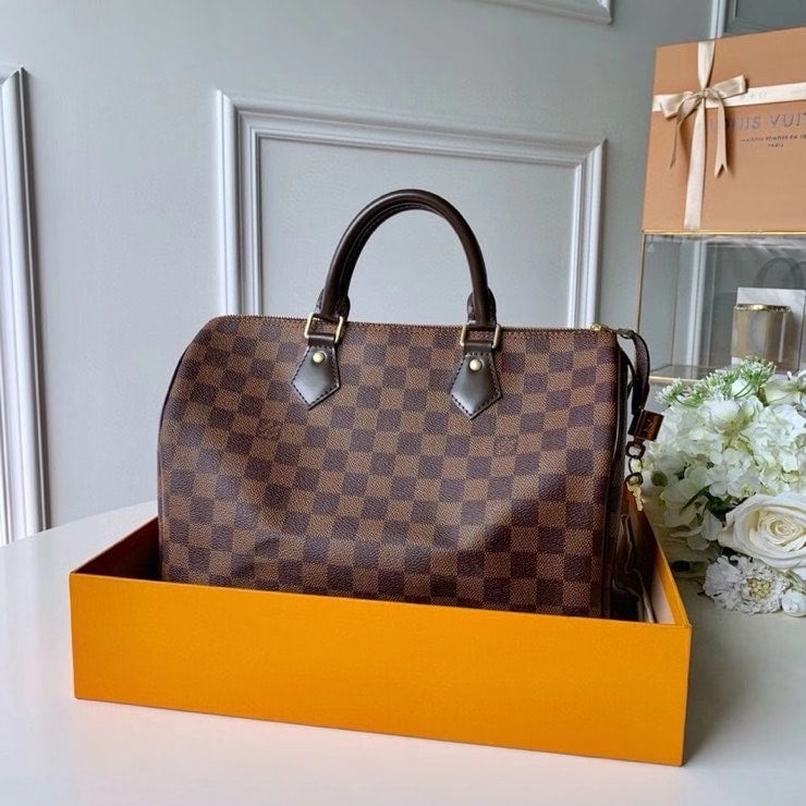 Louis Vuitton Speedy Bandoulière 30 Damier Ebene 30Cm N41366
