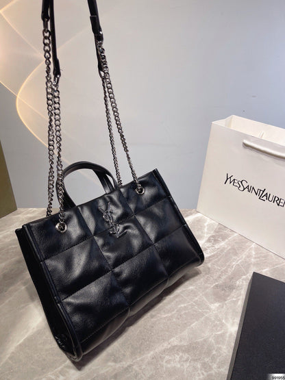 SAINT LAURENT shoulder bag Silver Tone