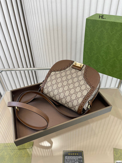 Padlock Small Shoulder Bag Beige And Ebony GG