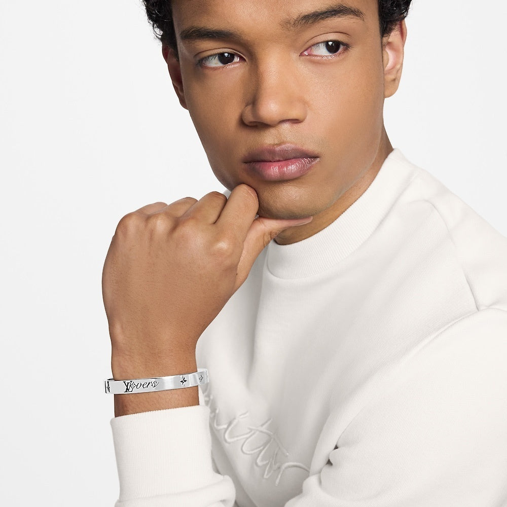 Louis Vuitton Lv Towards Bangle Silver M1394M