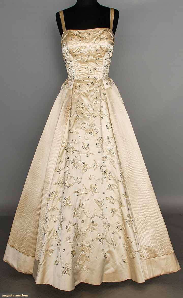 girlhomeshops--Exquisite Beaded Long Satin Prom Dress Ball Gown gh5555