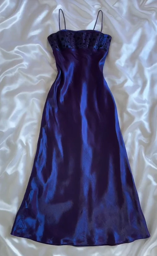 Unique Purple  A Line Long Prom Dress Evening Gown cc1380