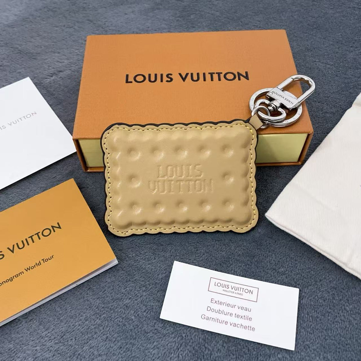 Louis Vuitton Lv Key Holder And Bag Charms